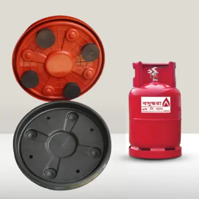 LPG গ্যাস সিলিন্ডার বহন করার চাকা যুক্ত ট্রলি’ (Gas Cylinder Moving Trolley)